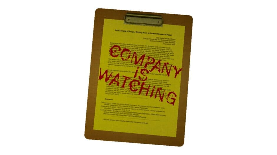 Company is Watching artwork 2