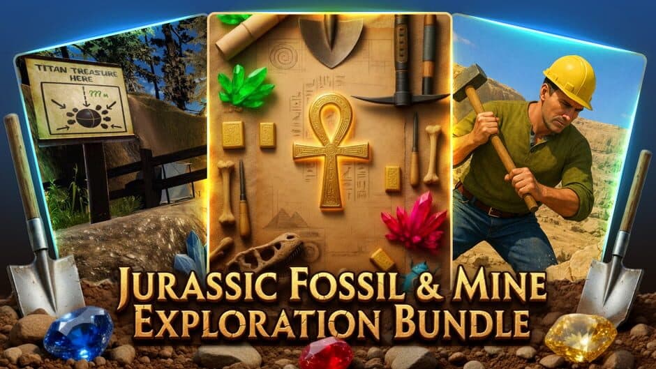 Jurassic Fossil & Mine Exploration Bundle artwork 1