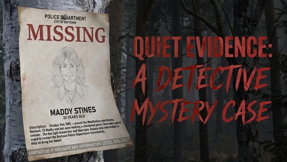 Quiet Evidence: A Detective Mystery Case artwork 1