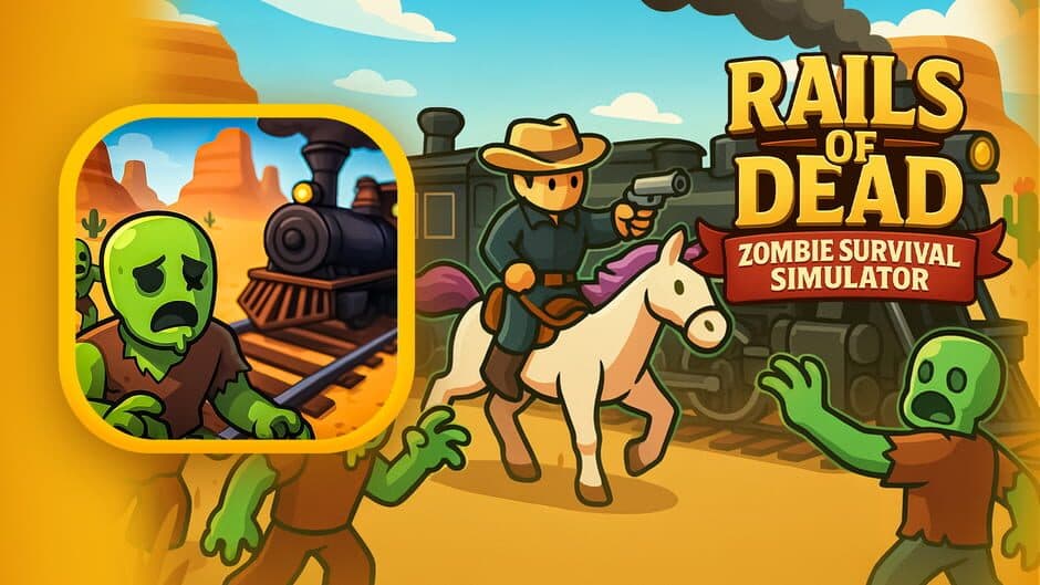 Rails of Dead: Zombie Survival Simulator artwork 1