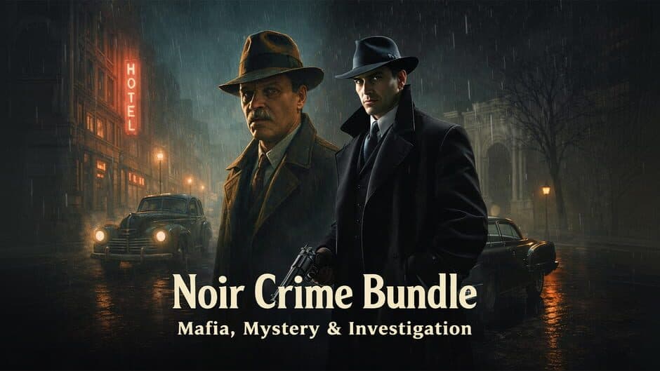 Noir Crime Bundle: Mafia, Mystery & Investigation artwork 1