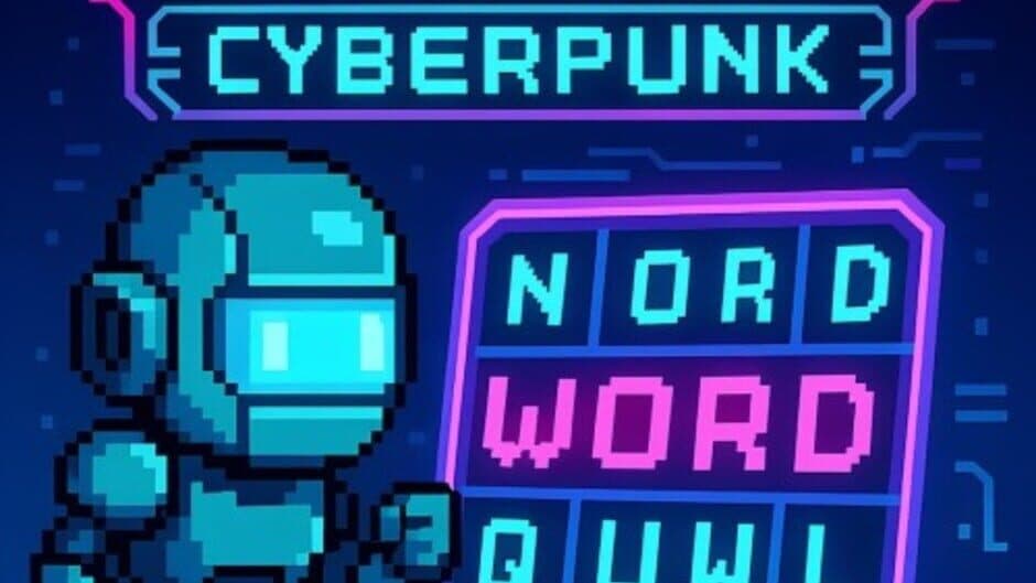 Word Quest: Cyberpunk artwork 2