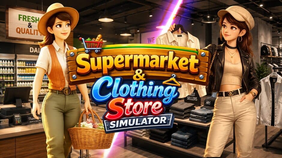 Supermarket & Clothing Store Simulator artwork 1