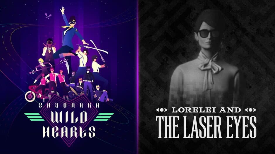 Sayonara Wild Hearts + Lorelei and the Laser Eyes Bundle artwork 1