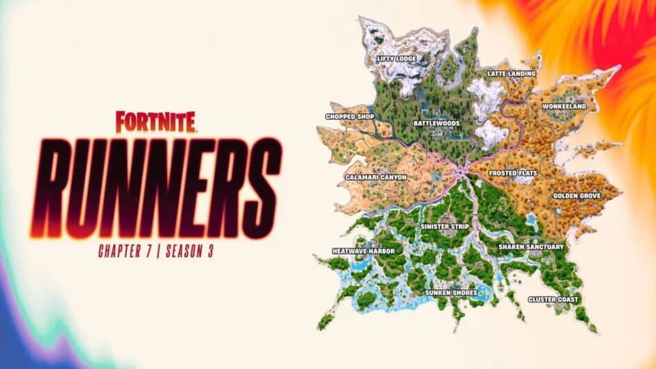 Fortnite: Chapter 7 - Season 3: Runners artwork 1
