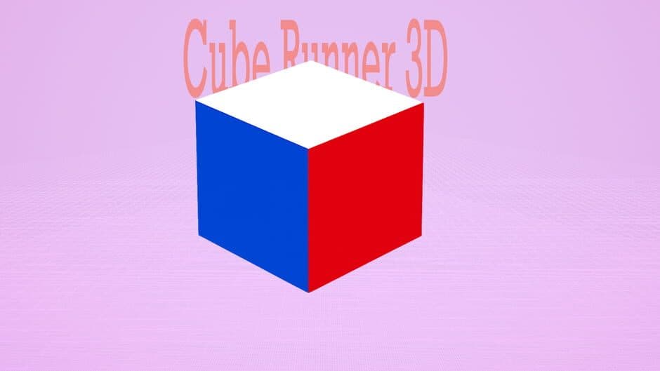 Cube Runner 3D artwork 2