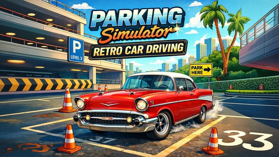 Parking Simulator: Retro Car Driving artwork 1