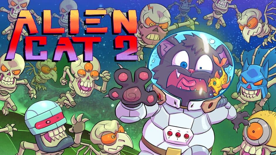 Alien Cat 2: Retro Collection artwork 1