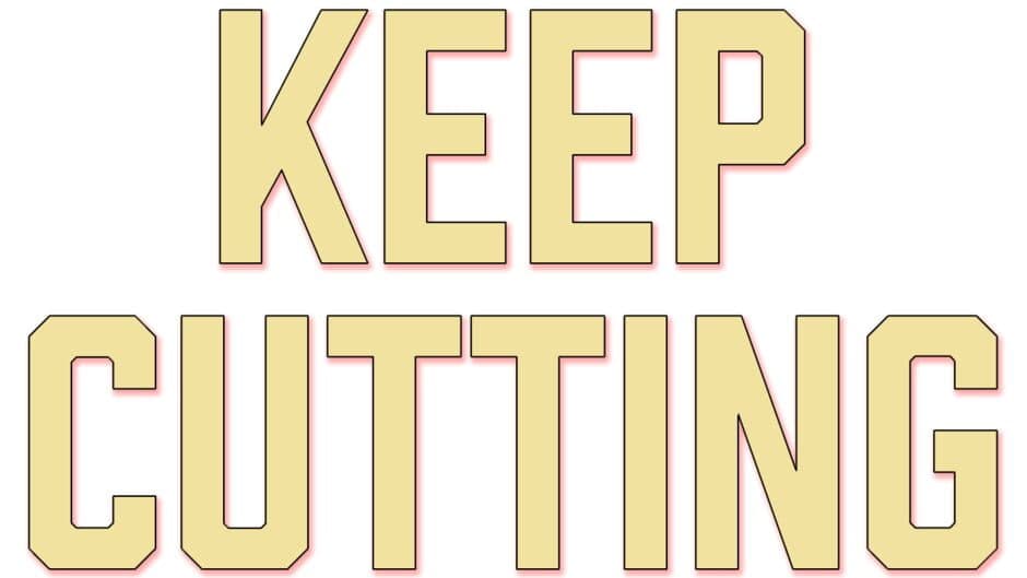 Keep Cutting artwork 2