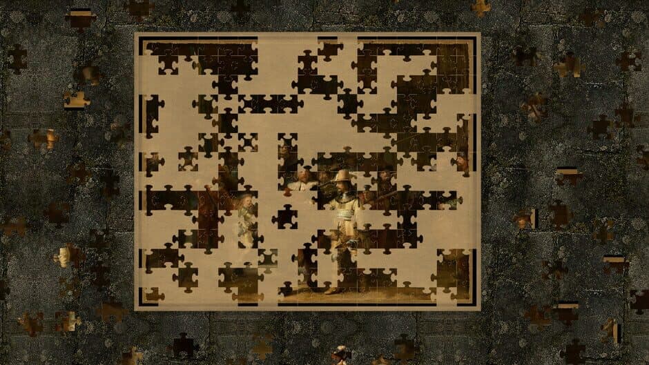 Retro Puzzles: Eviva L'arte artwork 1