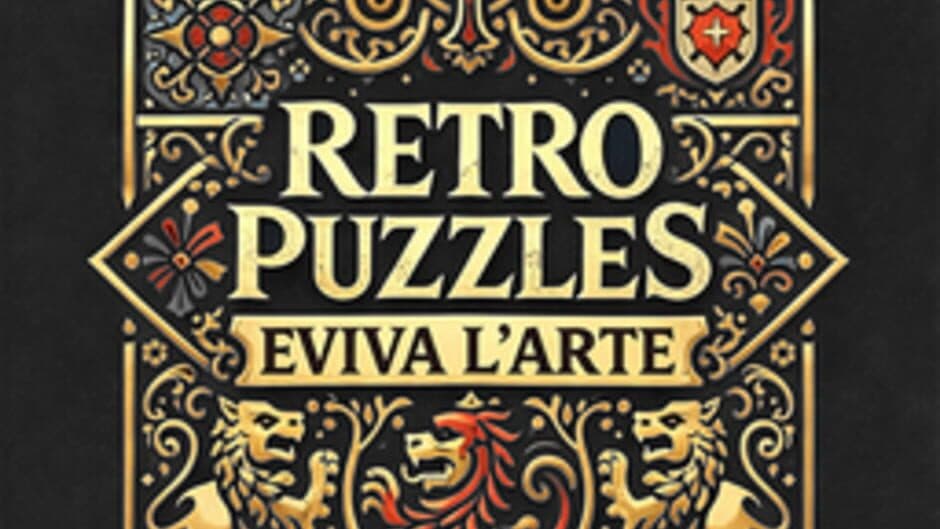 Retro Puzzles: Eviva L'arte artwork 3