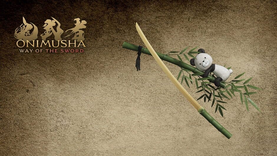 Onimusha: Way of the Sword - Sword Appearance: Bamboo & Panda artwork 1