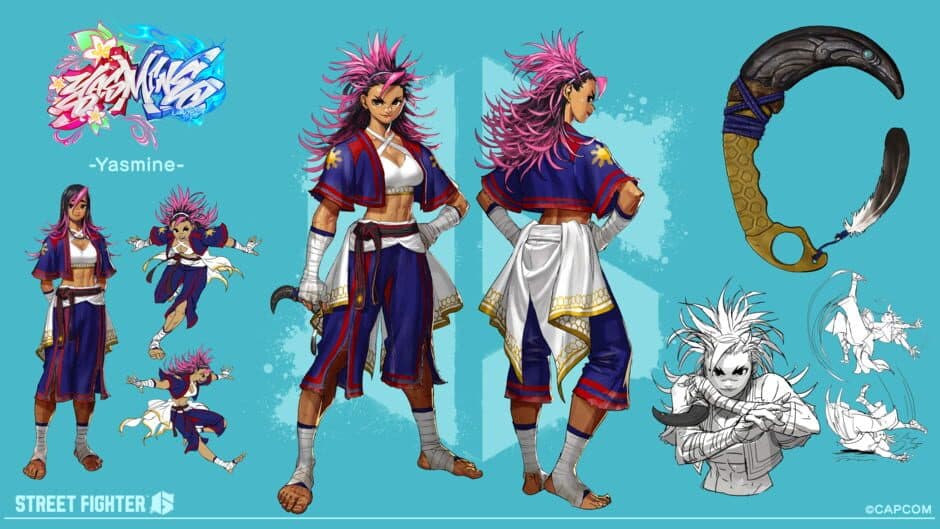 Street Fighter 6: Year 4 - Yasmine artwork 3