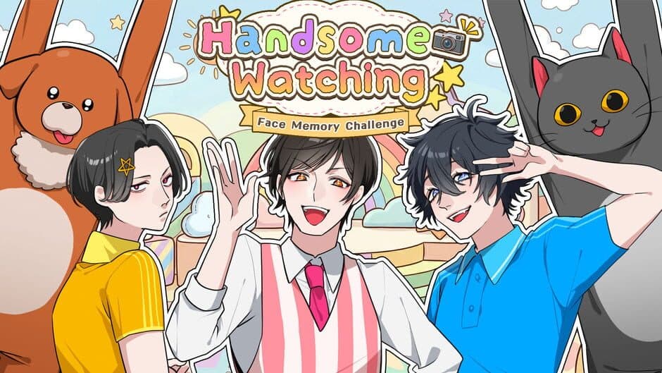Handsome Watching Face Memory Challenge artwork 1