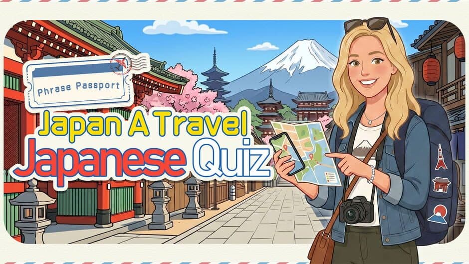 Phrase Passport Japan A Travel Japanese Quiz artwork 1