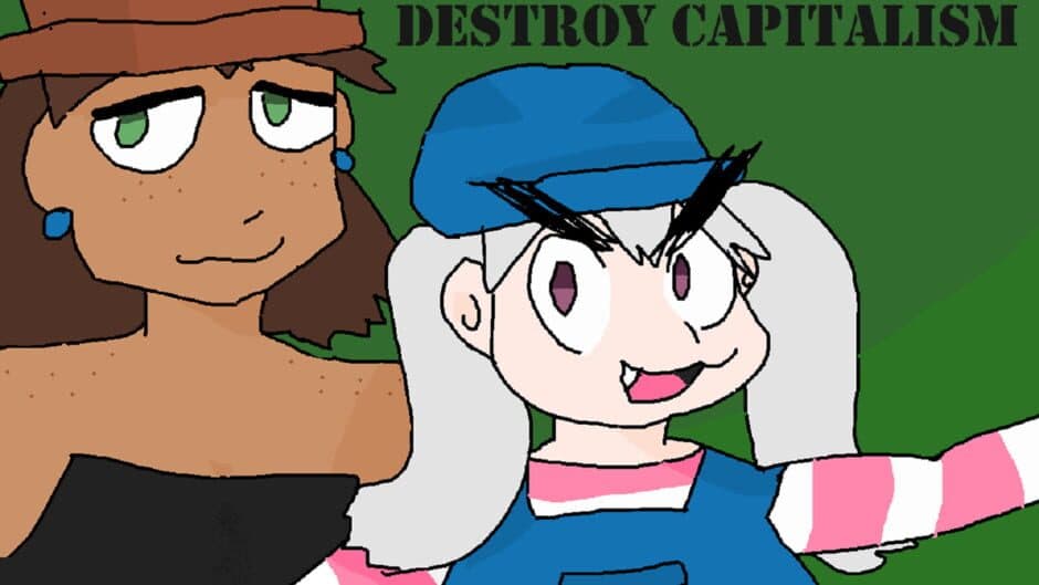 Juno and Hope Destroy Capitalism artwork 1