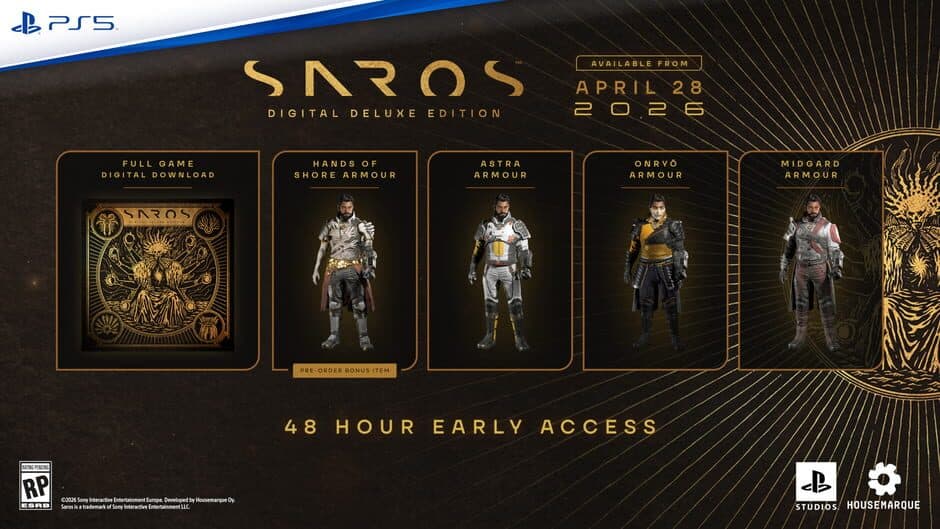 Saros: Digital Deluxe Edition artwork 1