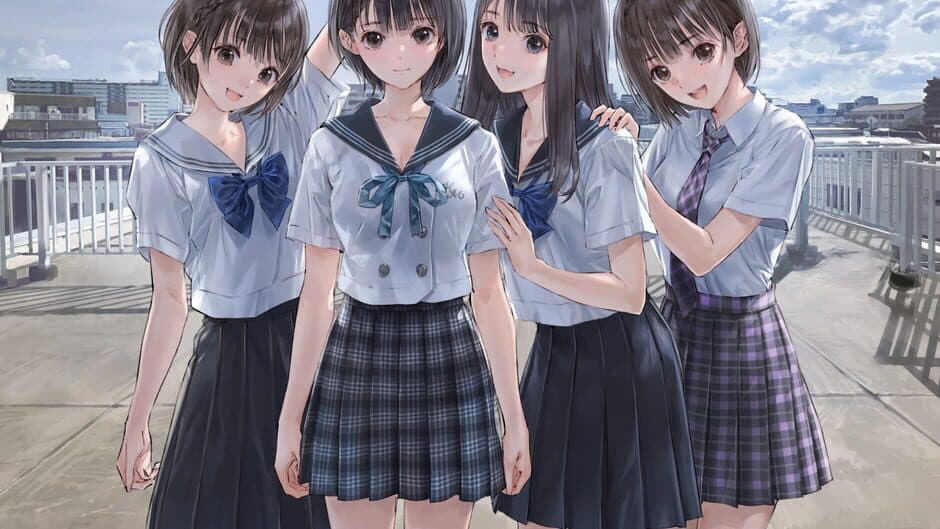 Blue Reflection Quartet artwork 1