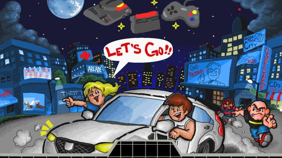 Rick and Alice: Retro Games Hunters artwork 3
