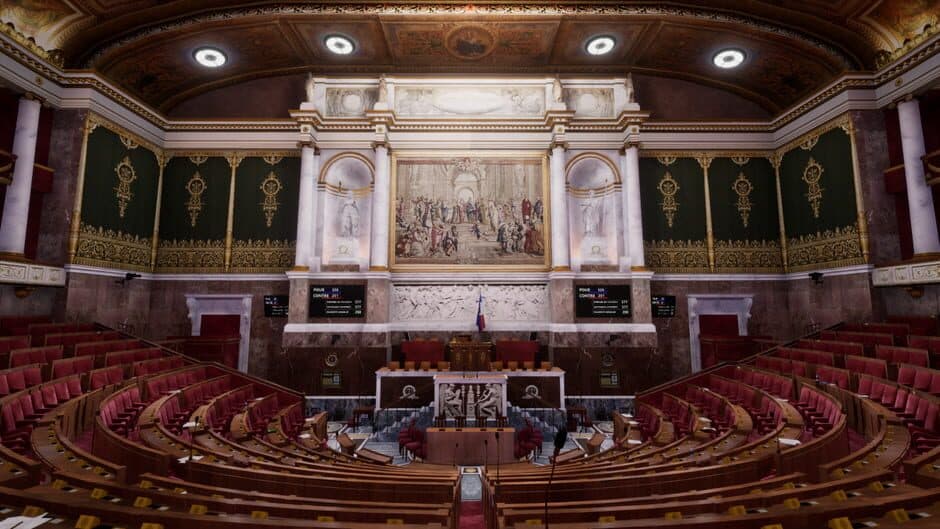 Visite virtuelle de l'Assemblée nationale artwork 2