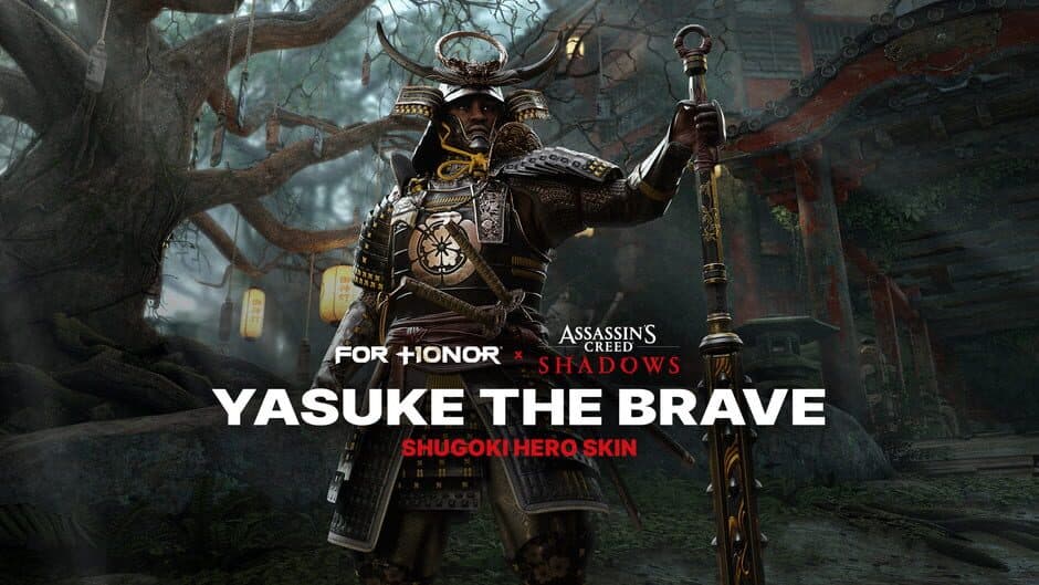 For Honor: Yasuke the Brave – Shugoki Hero Skin artwork 1