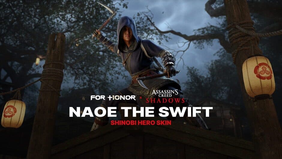 For Honor: Naoe the Swift – Shinobi Hero Skin artwork 1
