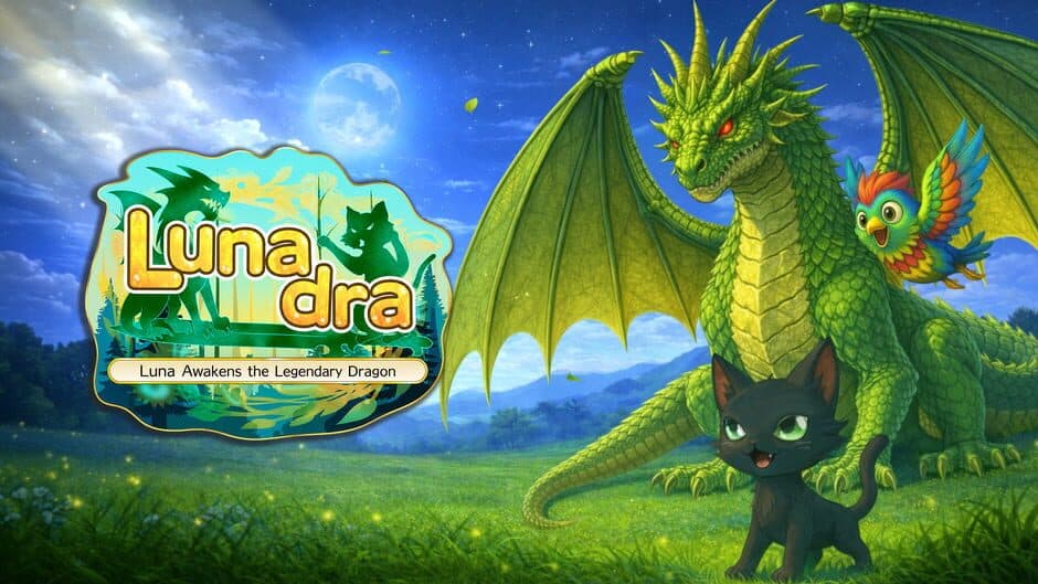 Lunadra: Luna Awakens the Legendary Dragon artwork 1