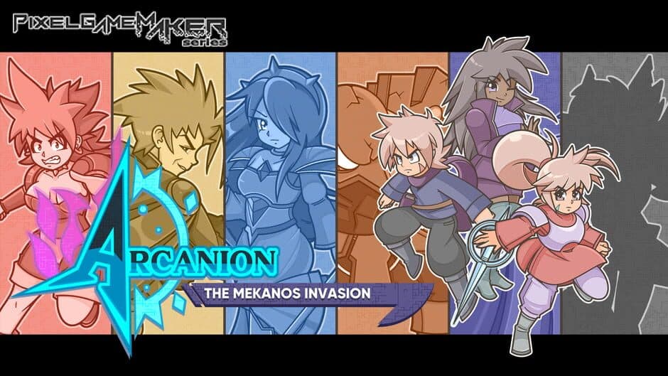 Pixel Game Maker Series Arcanion: The Mekanos Invasion artwork 1