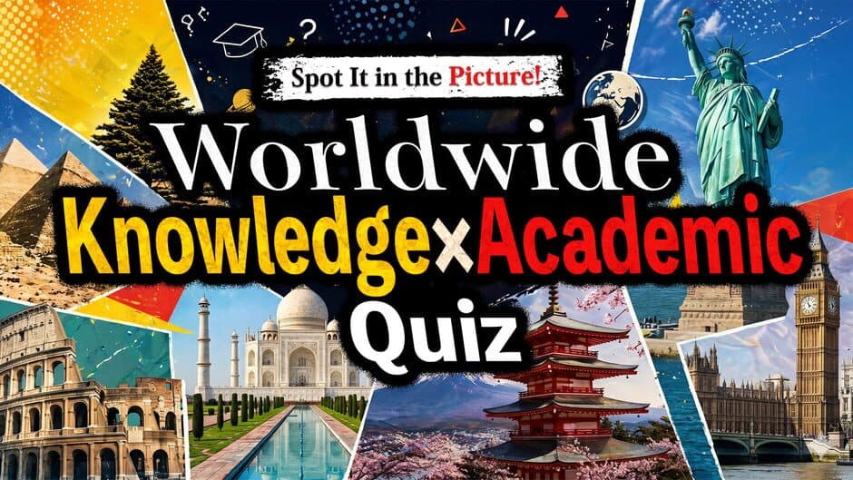 Spot It in the Picture! Worldwide Knowledge x Academic Quiz artwork 1
