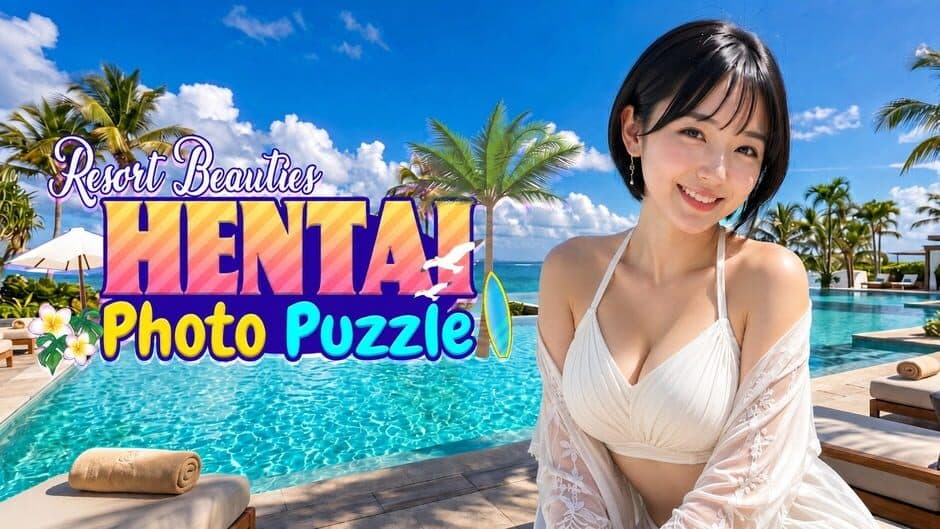 Resort Beauties: Hentai Photo Puzzle artwork 1
