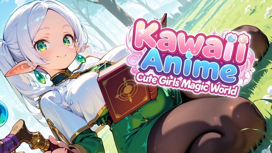 Kawaii Anime: Cute Girls Magic World artwork 1