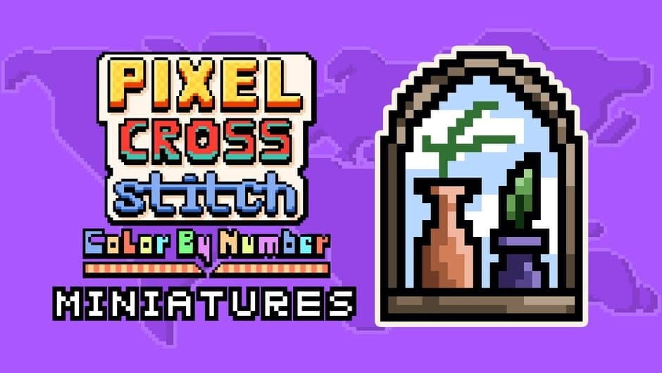 Pixel Cross Stitch Color by Number: Miniatures artwork 1