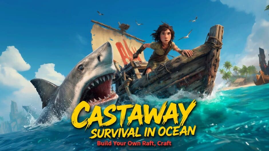 Castaway Survival In Ocean: Build Your Own Raft, Craft artwork 1