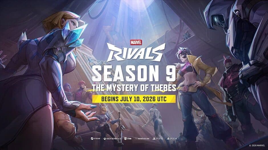 Marvel Rivals: Season 9 – The Mystery of Thebes artwork 1