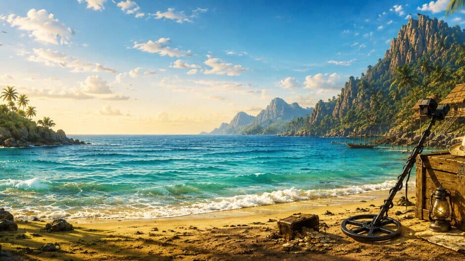 Metal Detector Island artwork 1