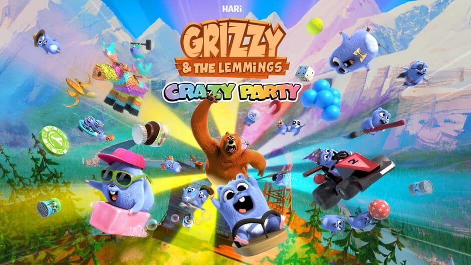 Grizzy & the Lemmings: Crazy Party artwork 2