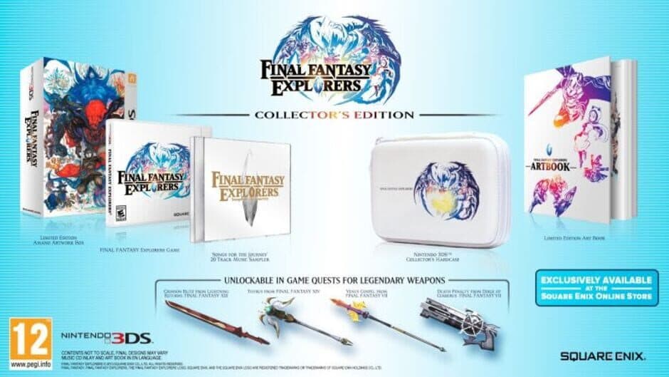 Final Fantasy: Explorers - Collector's Edition artwork 1