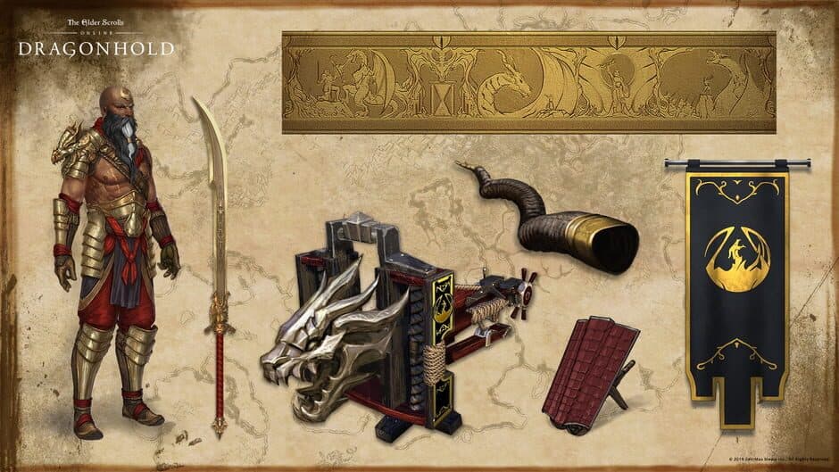 The Elder Scrolls Online: Dragonhold artwork 2