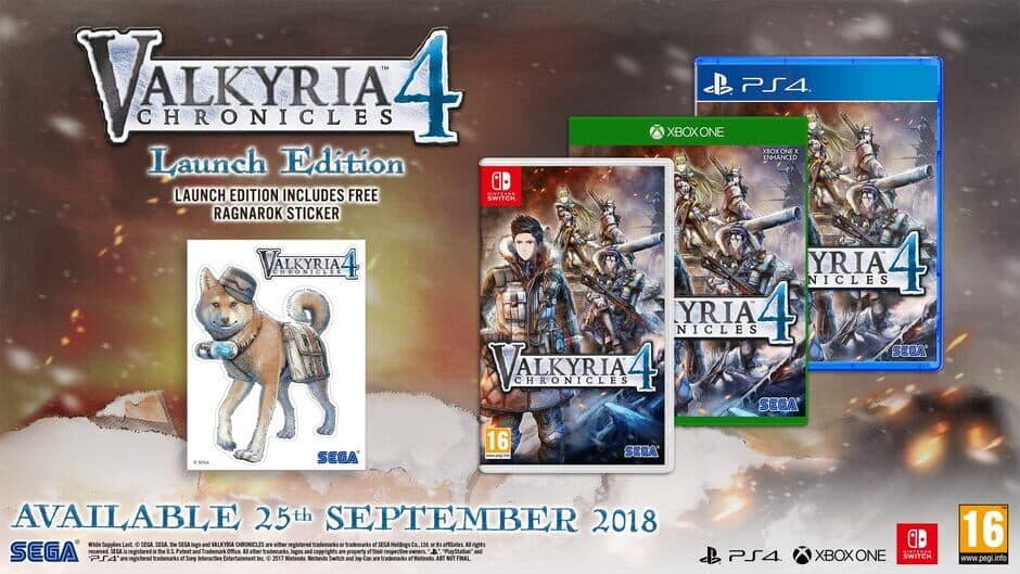 Valkyria Chronicles 4: Launch Edition artwork 1