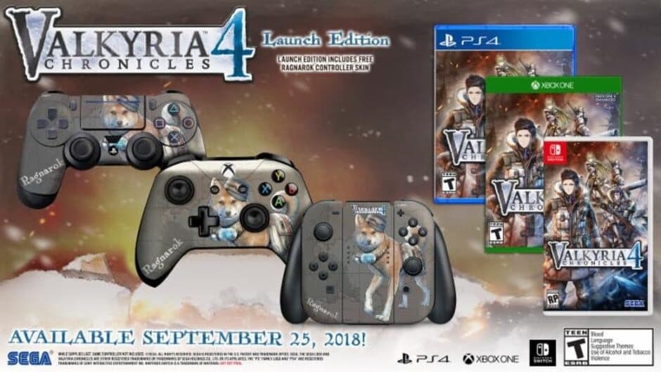 Valkyria Chronicles 4: Launch Edition artwork 2