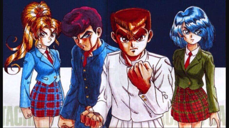 Shin Nekketsu Kouha Kunio-kun: Kunio-tachi no Banka artwork 1