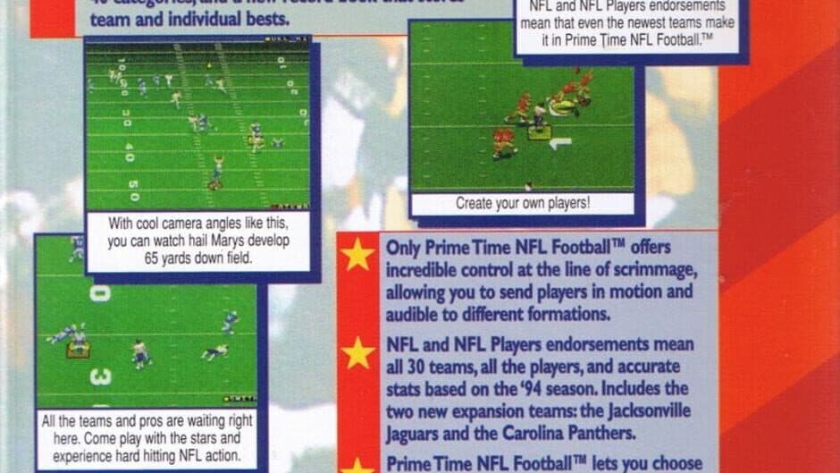 Prime Time NFL Starring Deion Sanders artwork 2