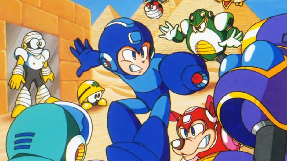 Mega Man IV artwork 4