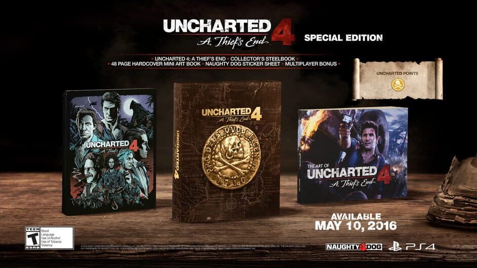 Uncharted 4: A Thief's End Special Edition artwork 2