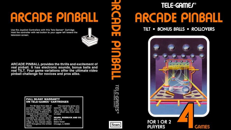 Video Pinball artwork 1