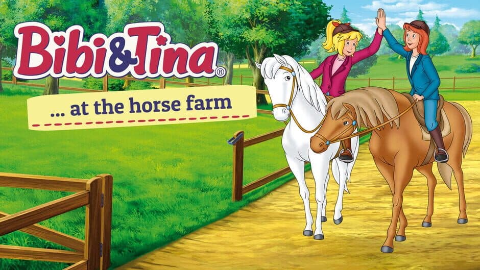 Bibi & Tina at the Horse Farm artwork 1