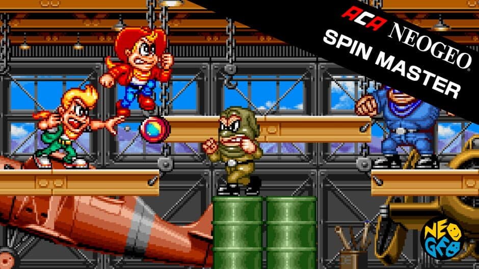 ACA Neo Geo: Spin Master artwork 1