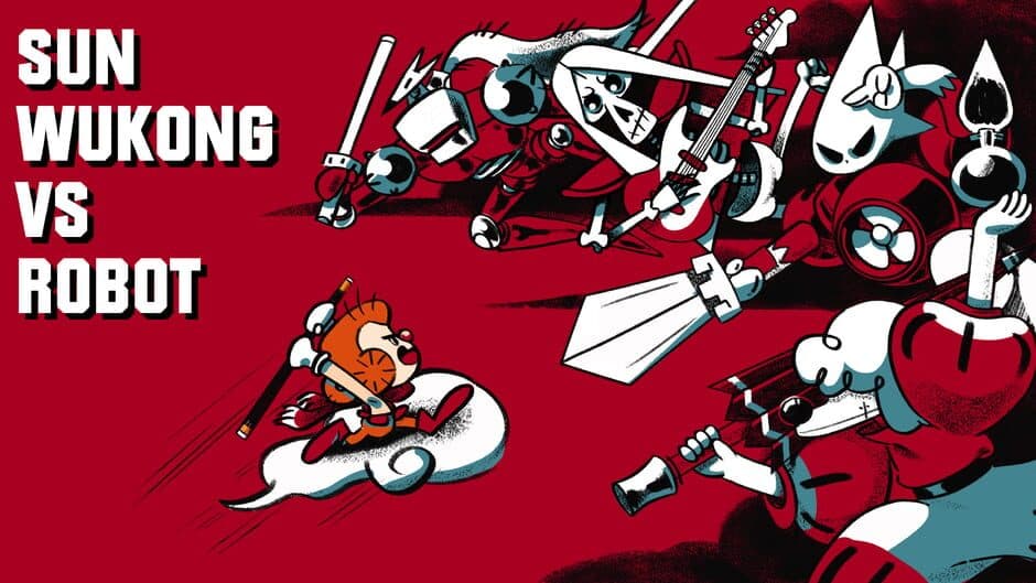 Sun Wukong VS Robot artwork 1