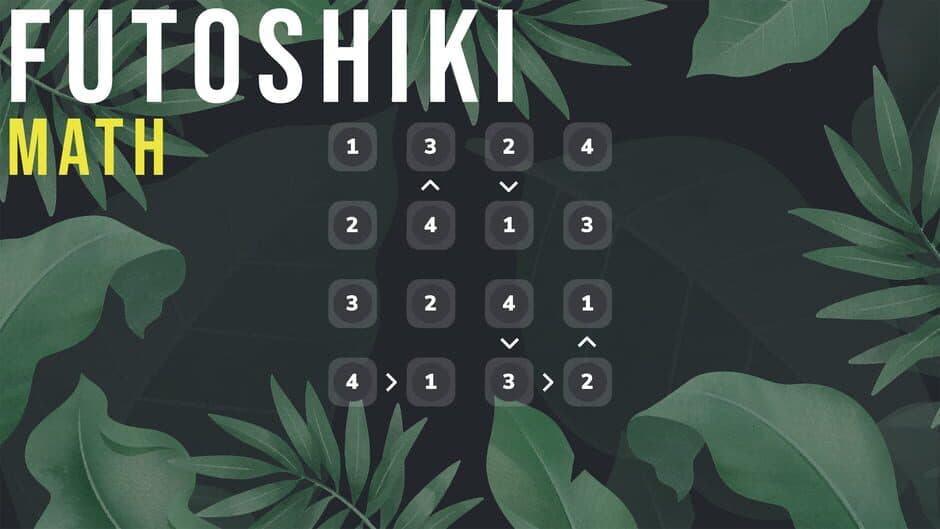 Futoshiki Math artwork 1