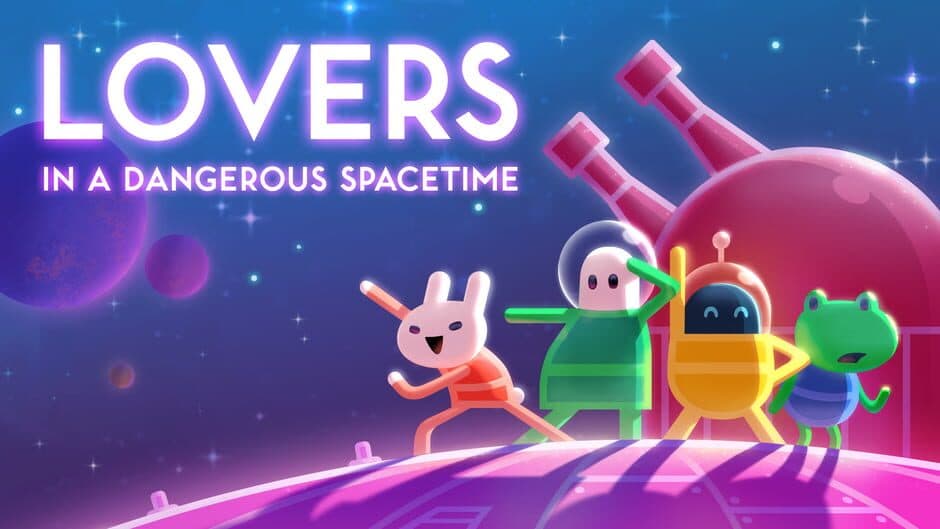 Lovers in a Dangerous Spacetime artwork 1